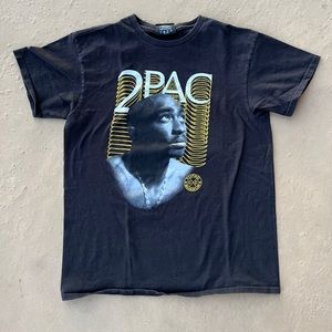 2Pac Vintage Cross Colours Tupac Rap Tee